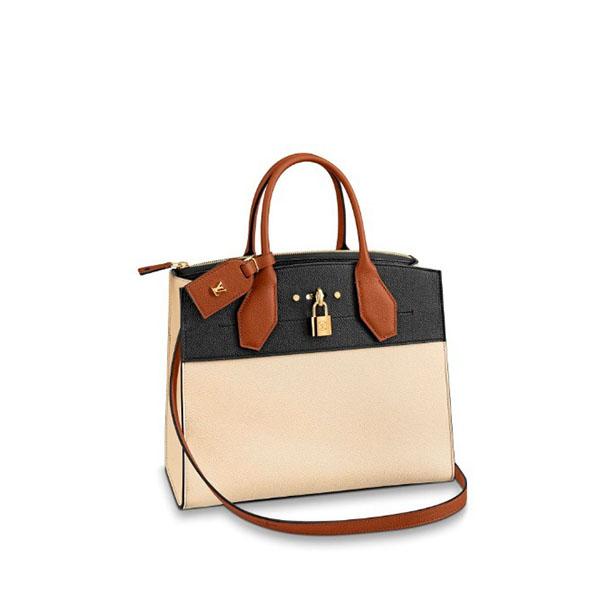 Louis Vuitton スーパーコピー シティ スティーマー MM ハンドバッグ M54314 M53015